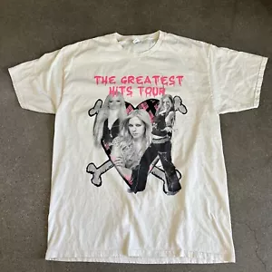 Avril Lavignee the greatest hits tour concert t-shirt sz L - Picture 1 of 10