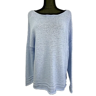 Suéter para mujer Lord and Taylor talla grande 2X mezcla de algodón casa costera Foto 1 de 4