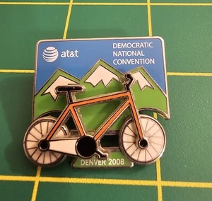 Democratic National Convention 2008 Denver Colorado AT&T Lapel Pin  - Picture 1 of 2