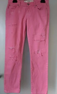 ABERCROMBIE & FITCH NEW YORK PERFECT STRETCH JEANS S24( WAIST 30 INCH)  AS NEW - Picture 1 of 7