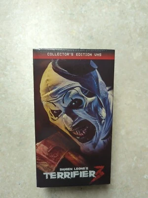 Terrifier 3 Collector's Edition VHS Brand NEW Walmart Edition never opened - Image 1 of 4