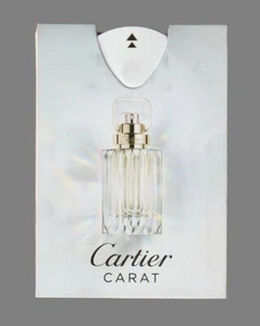 Carte publicitaire puffer - advertising card - Carat de Cartier recto verso - Picture 1 of 1