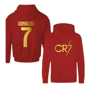 Ronaldo Cr Hoodie Boys Girls Gamer Hoodie T Shirt Hoody Gift Winter 7 Football - Picture 1 of 3