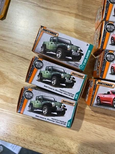 Lot of 3 2017 Matchbox Power Grabs #92 '17 Jeep® Gladiator SARGE GREEN METALLIC - Picture 1 of 4