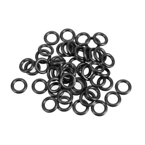 50pcs O-Rings Nitrile Rubber 5mm x 8mm x 1.5mm Seal Rings Sealing Gasket - Picture 1 of 4