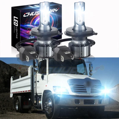 Faro LED H4 9003 6000K bombillas haz alto/bajo para Hino 145 165 185 258 268 338 Foto 1 de 4