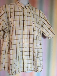 Lee Cooper shirt size XL Yellow Check - Picture 1 of 3