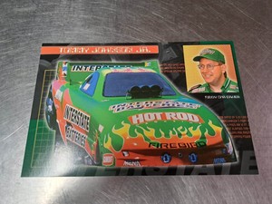 Vintage 1999 NHRA Tommy Johnson Jr. Promotion Card Handout 5.5x8.5