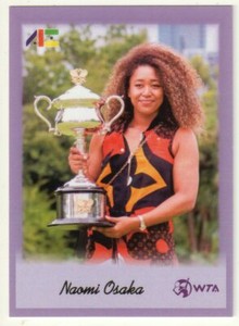2020/21 NAOMI OSAKA ALL SPORTS ROOKIE PURPLE PARALLEL #074/100 WTA #137      nc