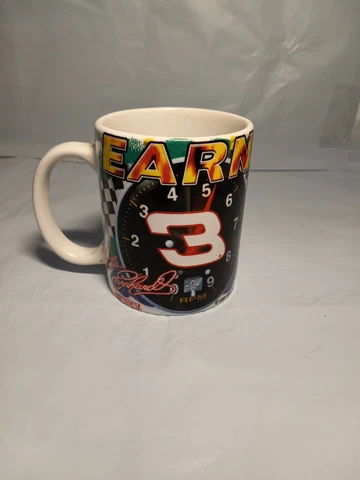 Vintage Dale Earnhardt Coffee Mug Nascar Cup #3 1999 Intimidator Goodwrench NEW! Cover