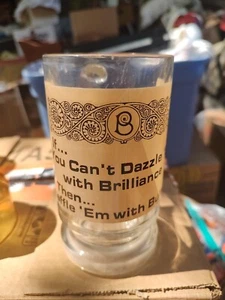 If You Can't Dazzle 'Em with Brilliance, Then Baffle 'Em with Bullshit Beer Mug - Picture 1 of 9