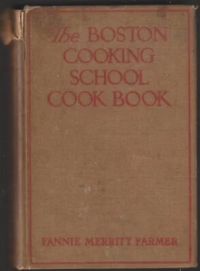 The Boston Cooking School Cookbook by Fannie Merritt Farmer 1939 - Picture 1 of 9
