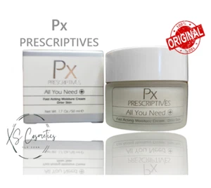 PX PRESCRIPTIVES ALL YOU NEED FAST ACTING MOISTURE CREAM DRIER SKIN 1.7 OZ - Picture 1 of 1