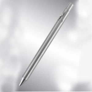 Titanium Alloy Pen  Bolt Ball Point Pen Write Pen 141*10MM Portable EDC Pen - Picture 1 of 9