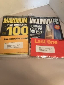Maximum PC Magazine December 2007 Vol 12 #13 and January 2008 Vol 13 #1 NEW - Picture 1 of 10