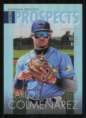 2023 Bowman Chrome Modern Prospect #MP18 Carlos Colmenarez - Image 1 of 2