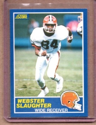 1989 SCORE WEBSTER SLAUGHTER   #41 (NM-NM/MT ) - Image 1 of 2