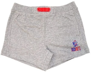New Disney Parks Grey Mickey Mouse D71 Child Girls Cotton Athletic Shorts 2XS-M - Picture 1 of 2