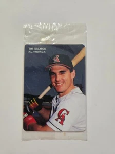 TIM SALMON 1994 MOTHER'S COOKIES BASEBALL CARD #2 CALIFORNIA ANGELS - Picture 1 of 2
