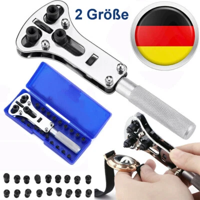 Gehäusebodenöffner für Armbanduhren Gehäuseöffner Uhrenwerkzeug Schraubdeckel - Bild 1 von 4