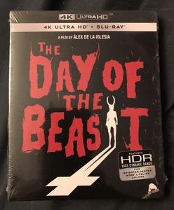 DAY OF THE BEAST (1995) Alex de la Iglesia (4k UHD & Blu-ray) NEW with SLIPCOVER - Picture 1 of 2