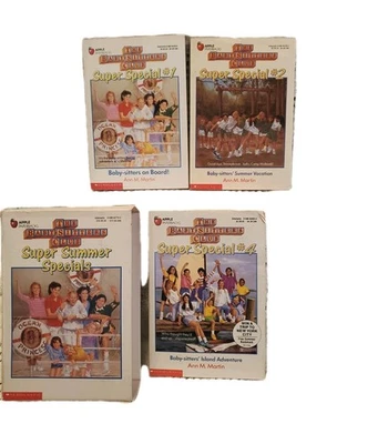 Babysitters Club Super Summer Special #1,#2 & #4 Ann M Martin VIntage 90’s - Image 1 of 4