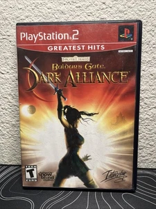 Baldur's Gate: Dark Alliance (Sony PlayStation 2, 2005) Complete W/ Manual - Picture 1 of 3