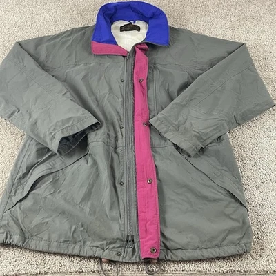 Vintage Eddie Bauer Jacket Mens Large Gore Tex Full Zip Snap Outdoors 90s R1 - Image 1 of 4