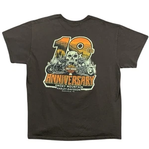 Harley Davidson Motorcycles Smoky Mountain Biker T-Shirt Größe L - Bild 1 von 6