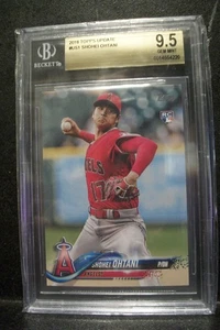 SHOHEI OHTANI 2018 Topps Update #1 BGS GEM MINT 9.5 RC Angels, Dodgers - Picture 1 of 1