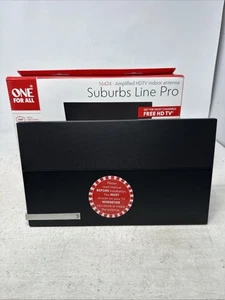 new open box suburbs line pro amplified hdtv indoor antenna- 217 - Picture 1 of 2