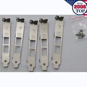 Lot of 5 LONG(STAND) PROFILE BRACKET X540-T2 X550-T2 Dual Port NIC - Picture 1 of 4