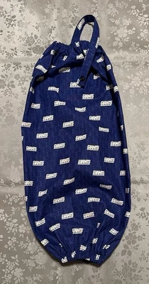 手工织物塑料杂货袋支架/分装器 100% 棉 - NFL 巨人 — 第 1/3 张图片