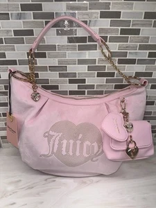 Juicy couture Queen Couture Hobo Light Pink Bag - Picture 1 of 10