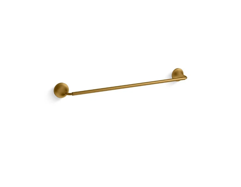 Kohler K-27426-2MB Tone 24" Towel Bar, Vibrant Brushed Moderne Brass - Image 1 of 1