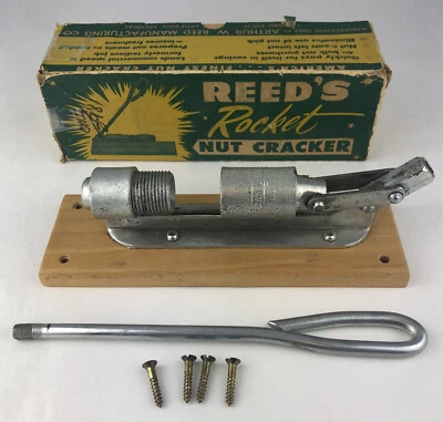 Vintage Reed's Rocket Nut Cracker W/ Origin Box Little Rock Arkansas USA R300 - Image 1 of 4