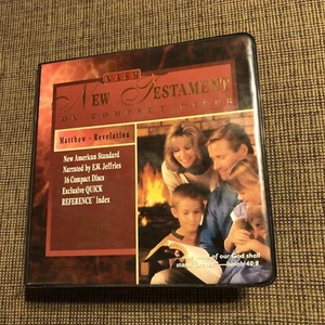 NEW Testament on Compact Discs 16 CD NASB Bible Matthew Revelation Spoken Word - Picture 1 of 5