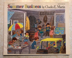Trophy Picture Books : Summer Business by Charles E. Martin : 1990 Paperback - Picture 1 of 6