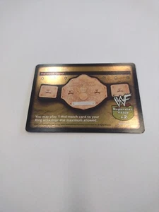 WWF/ WWE Raw Deal CCG WCW Title Belt 6/TR Foil - Picture 1 of 3