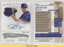 2014 Classics Significant Signatures Materials Silver Jerseys /299 Jon Gray Auto