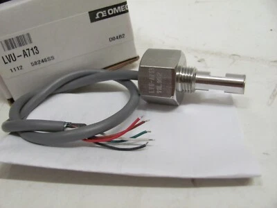 OMEGA LVU-A713 ULTRASONIC CONTROL SENSOR NEW   600-0047-01 - Image 1 of 4