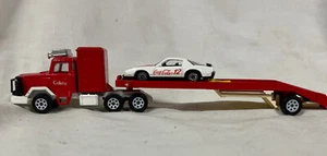 COCA COLA COLLECTABLE DIECAST CAR HAULER WITH  PONTIAC FIREBIRD 99 - Picture 1 of 8