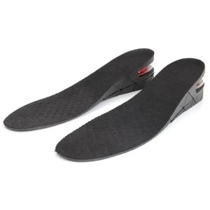 Expédié de Paris - Paire Semelle Talonnette Grandissante Rehaussante PVC 3 CM  - Photo 1/5