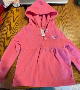 Girl's Wonder Kids Hooded Fleece 4T EUC - Picture 1 of 6