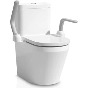 Senioren Toilettenstangen verstellbar 480 Pfund Stützgriffe, rutschfest für Mobilitätshilfe - Bild 1 von 10