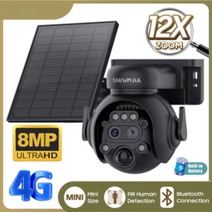 Cámara de Seguridad Solar Visión Nocturna Doble Lente Exterior WiFi Batería Solar Cámara - Imagen 1 de 40