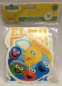 Sesamstraße 3 Packungen mit 15 gestanzten Formen Neu im Paket 5 Designs 6 Zoll - Bild 1 von 4