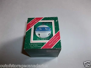 Hallmark Musical Ornament Holiday Jingle Bell 1986 QX4046 - NEW - Bild 1 von 2
