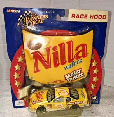 Dale Earnhardt Jr. Nilla Wafers 2002 1/43 Winner Circle Race Hood (5" wide) - Image 1 of 3