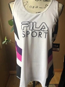Sportliches Damen-Tanktop FILA GRÖSSE LARGE neu mit Etikett - Bild 1 von 5